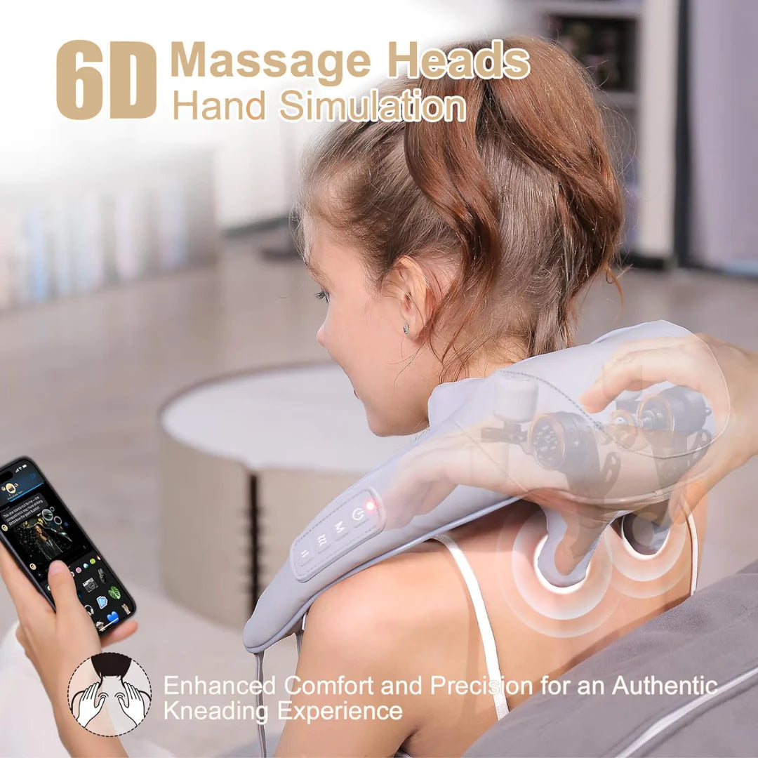 NECK & BACK MASSAGER | 50% OFF + FREE SHIPPING